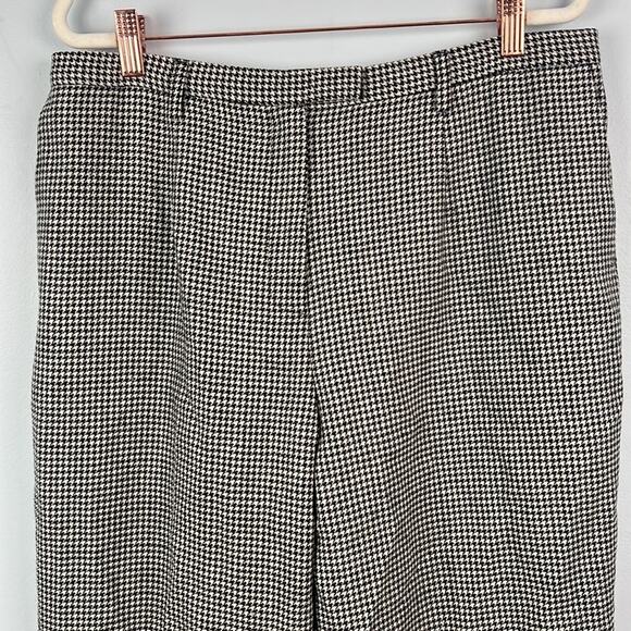 Pendleton 100% wool houndstooth straight leg women’s pants - Picture 2 of 9